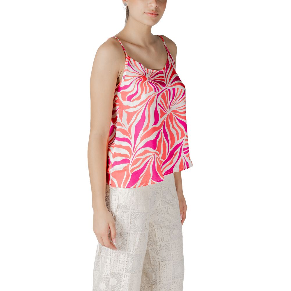 Only Tanktops aus recyceltem Polyester in Multicolor