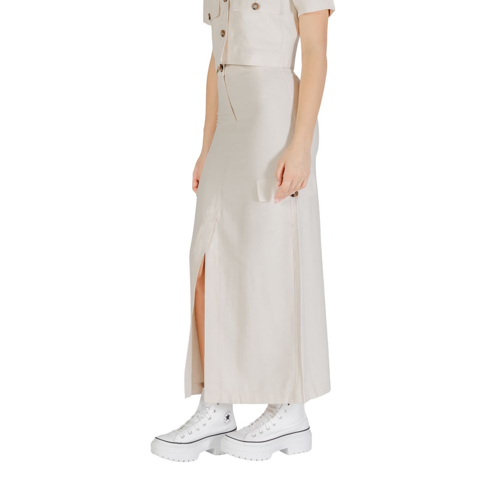 Jacqueline De Yong Viscose Maxi Skirt in Two Colors