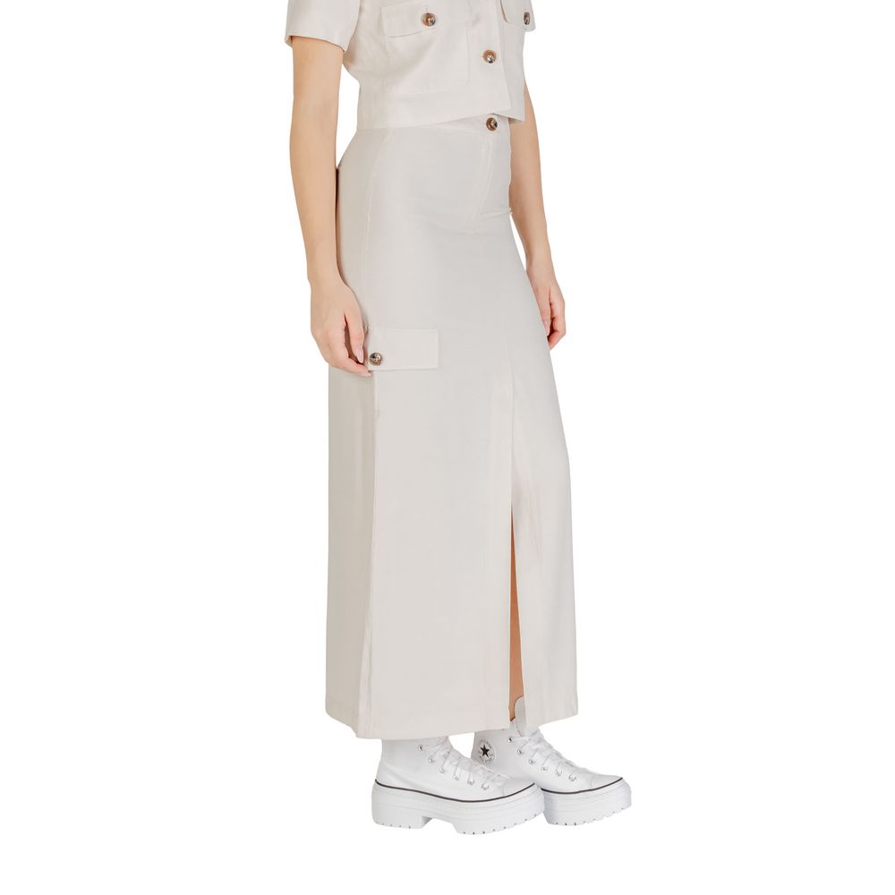 Jacqueline De Yong Viscose Maxi Skirt in Two Colors