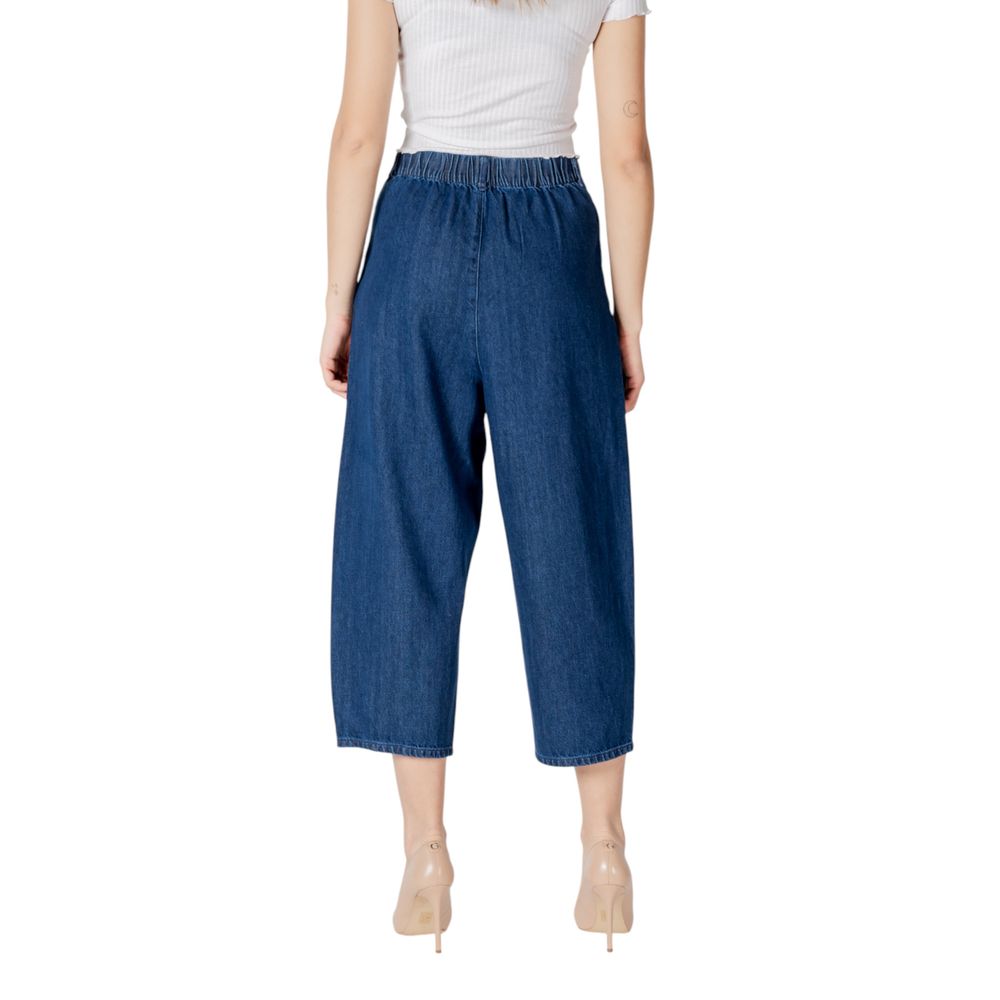 Only Blue Cotton Denim Jeans