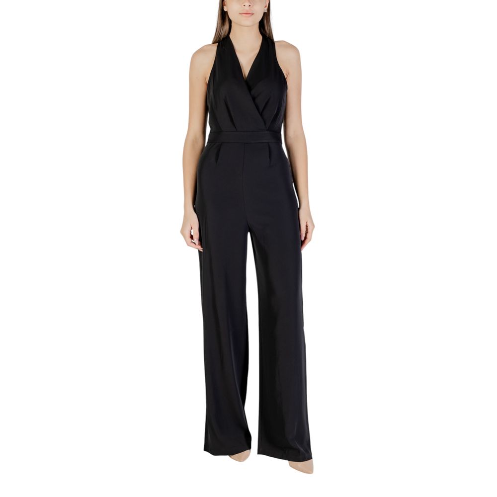 Only Schwarzer Overall aus recyceltem Polyester