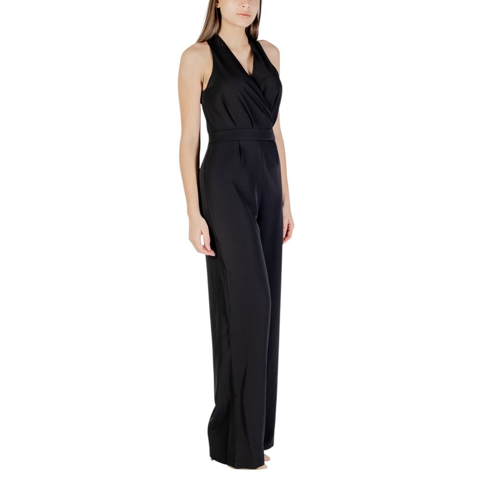 Only Schwarzer Overall aus recyceltem Polyester