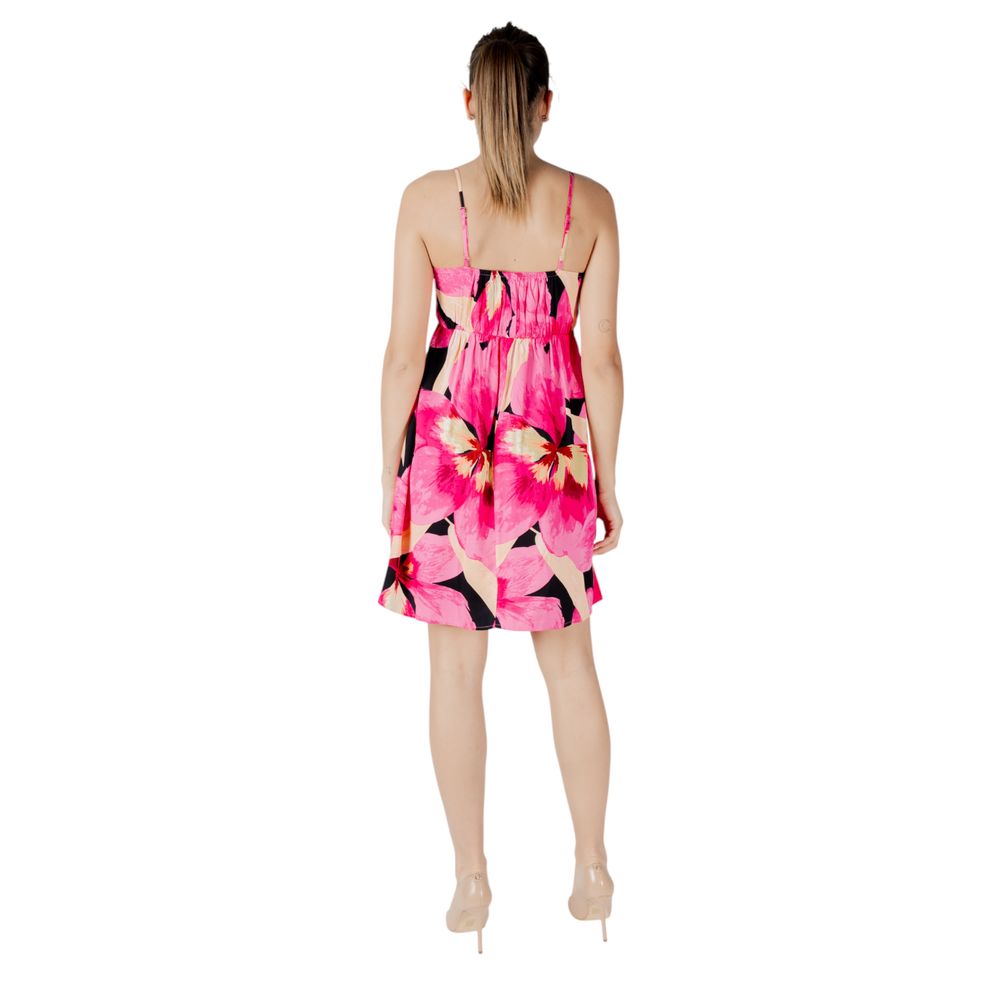Only Kurzes Kleid aus Viskose in Rosa