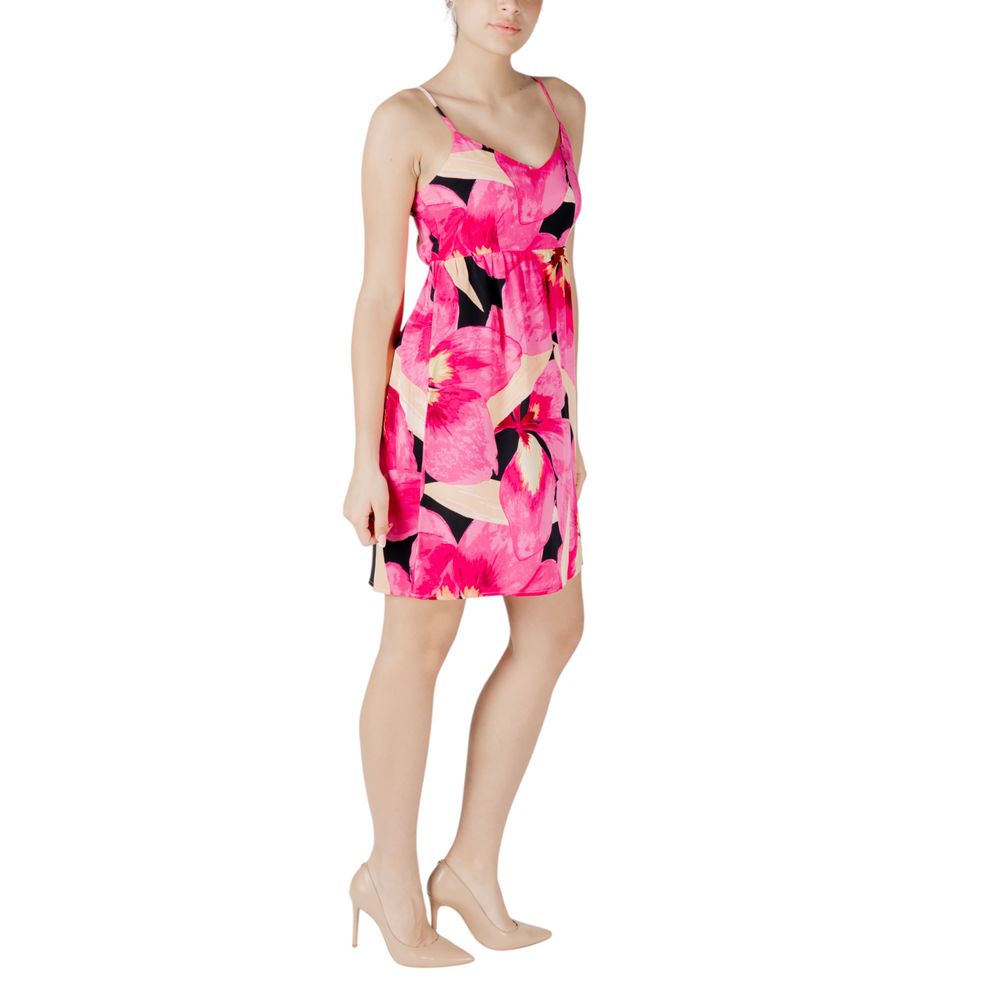 Only Kurzes Kleid aus Viskose in Rosa