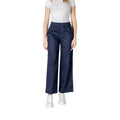 Only blue cotton trousers for leisure