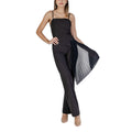 Rinascimento Schwarzer Polyester-Overall