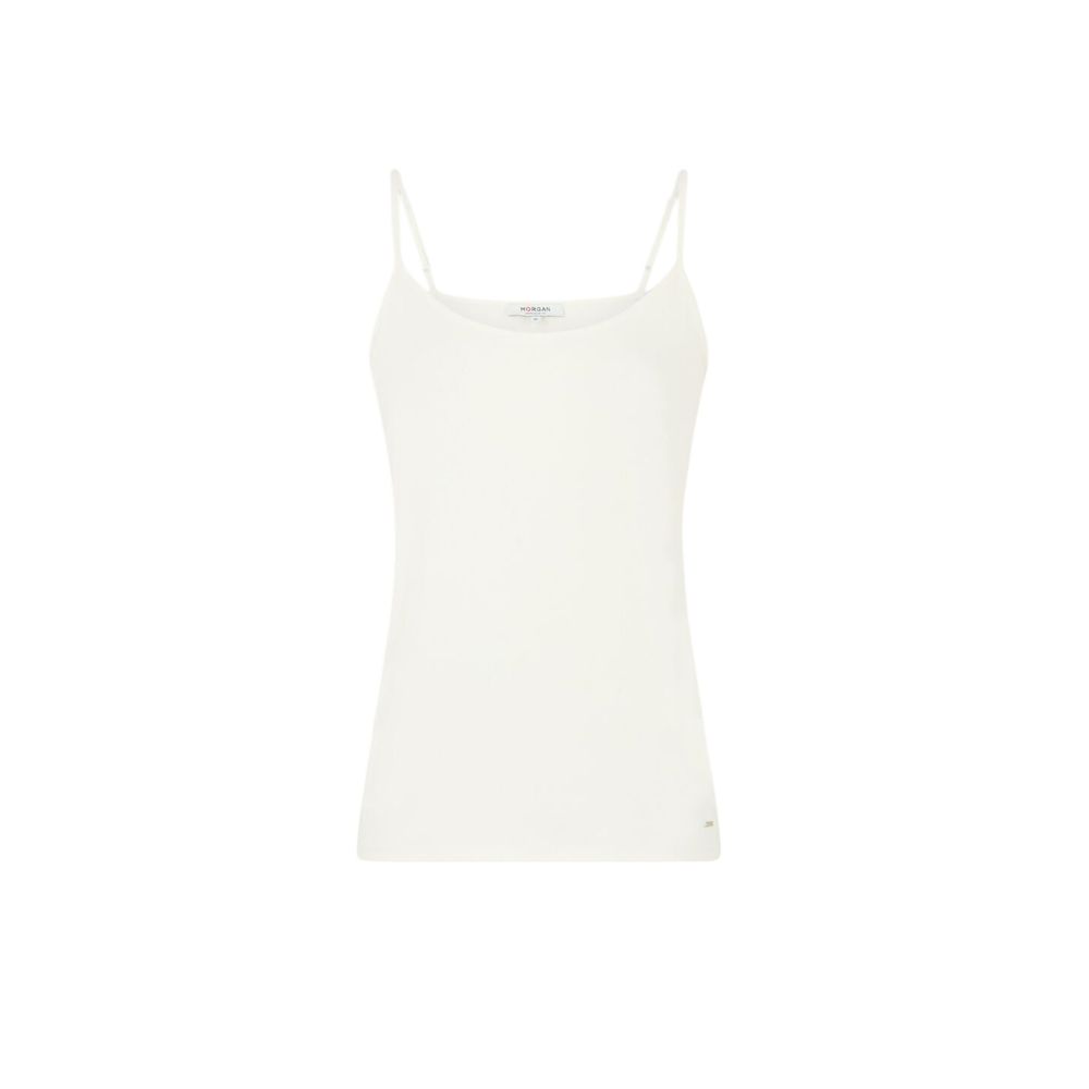 Morgan De Toi Beige Baumwoll-Trägertops