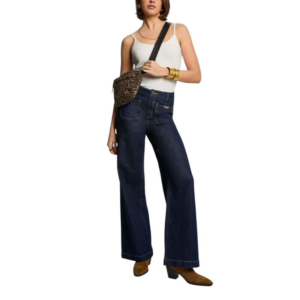Morgan De Toi Beige Baumwoll-Trägertops