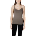 Morgan De Toi Grüne Baumwoll-Tanktops