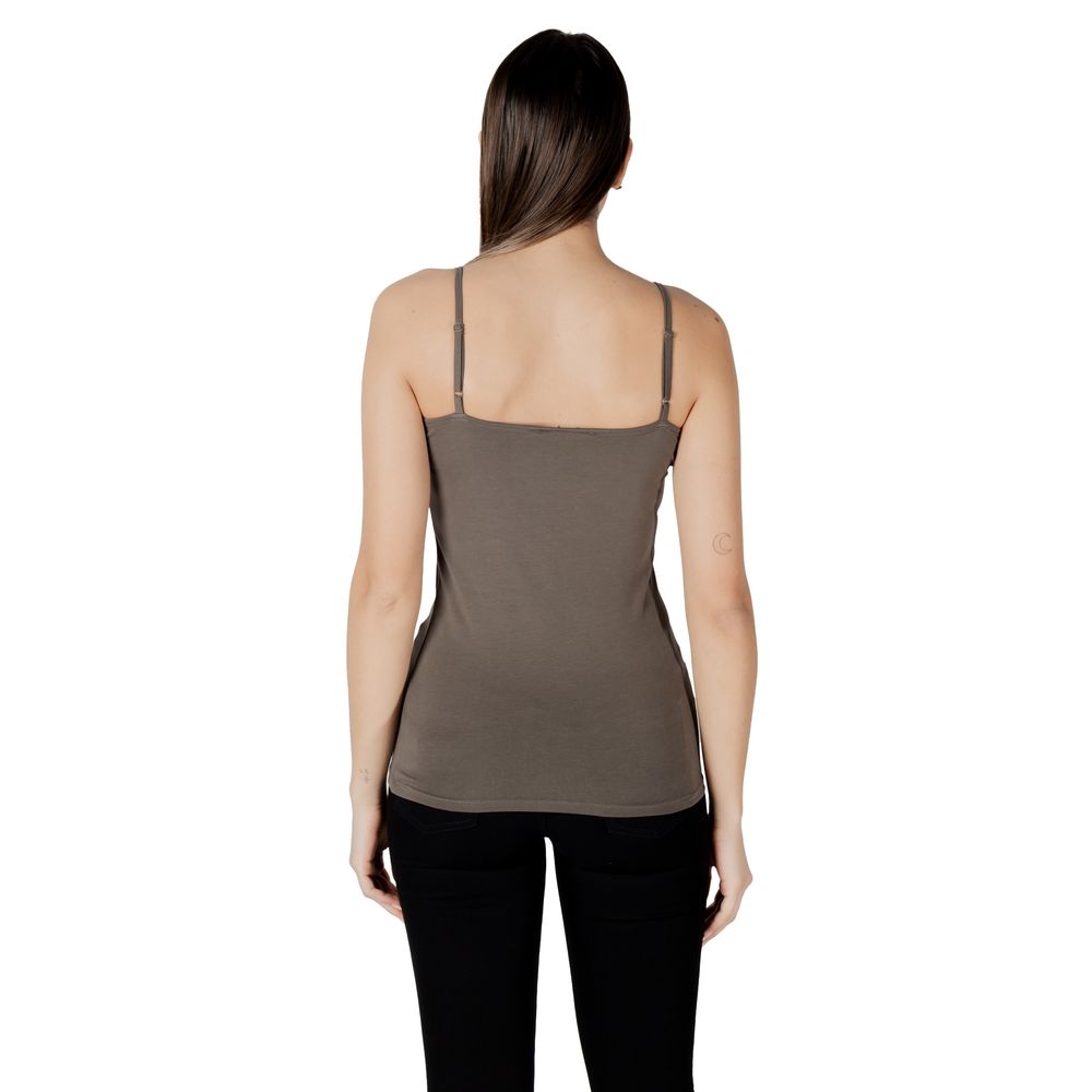 Morgan De Toi Grüne Baumwoll-Tanktops
