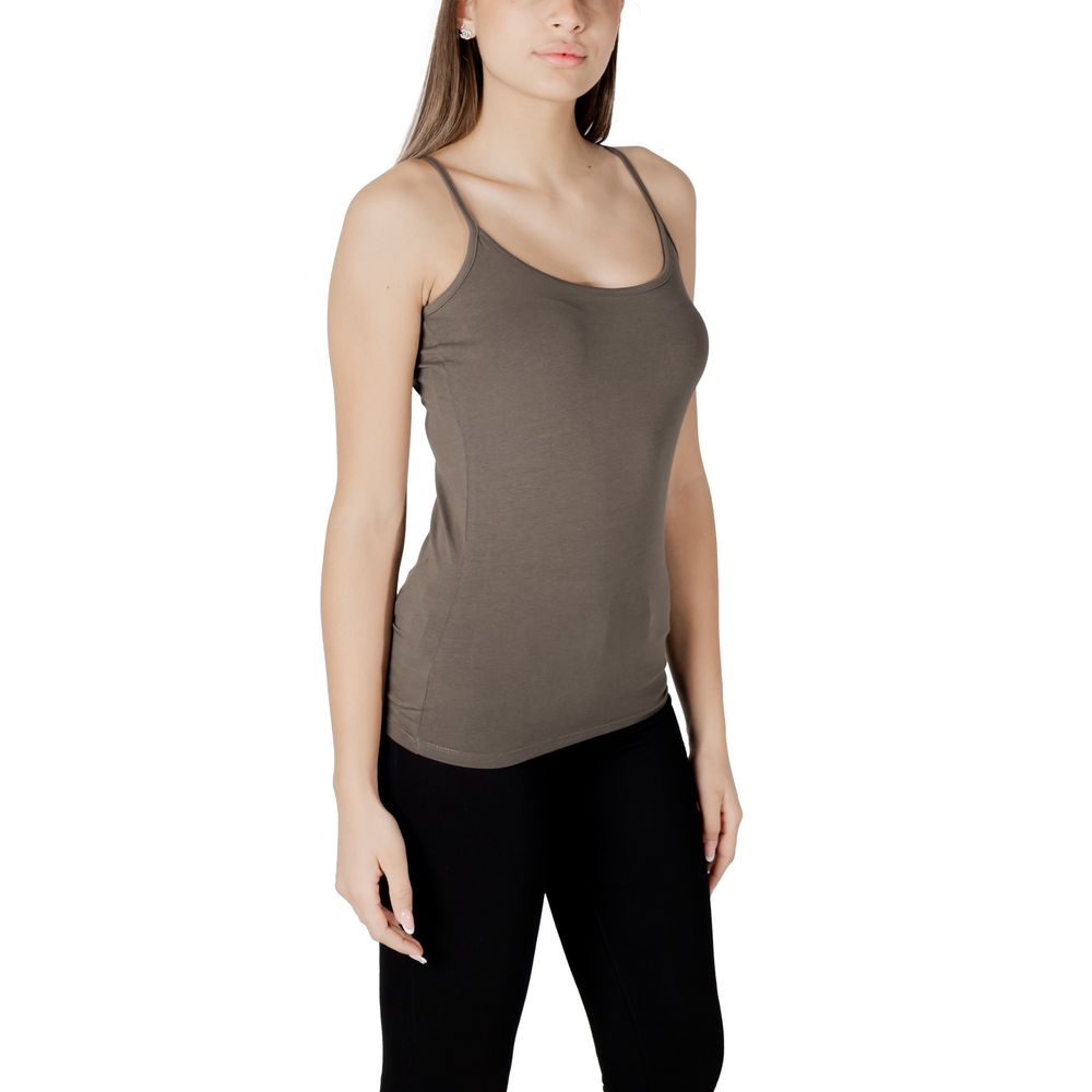 Morgan De Toi Grüne Baumwoll-Tanktops