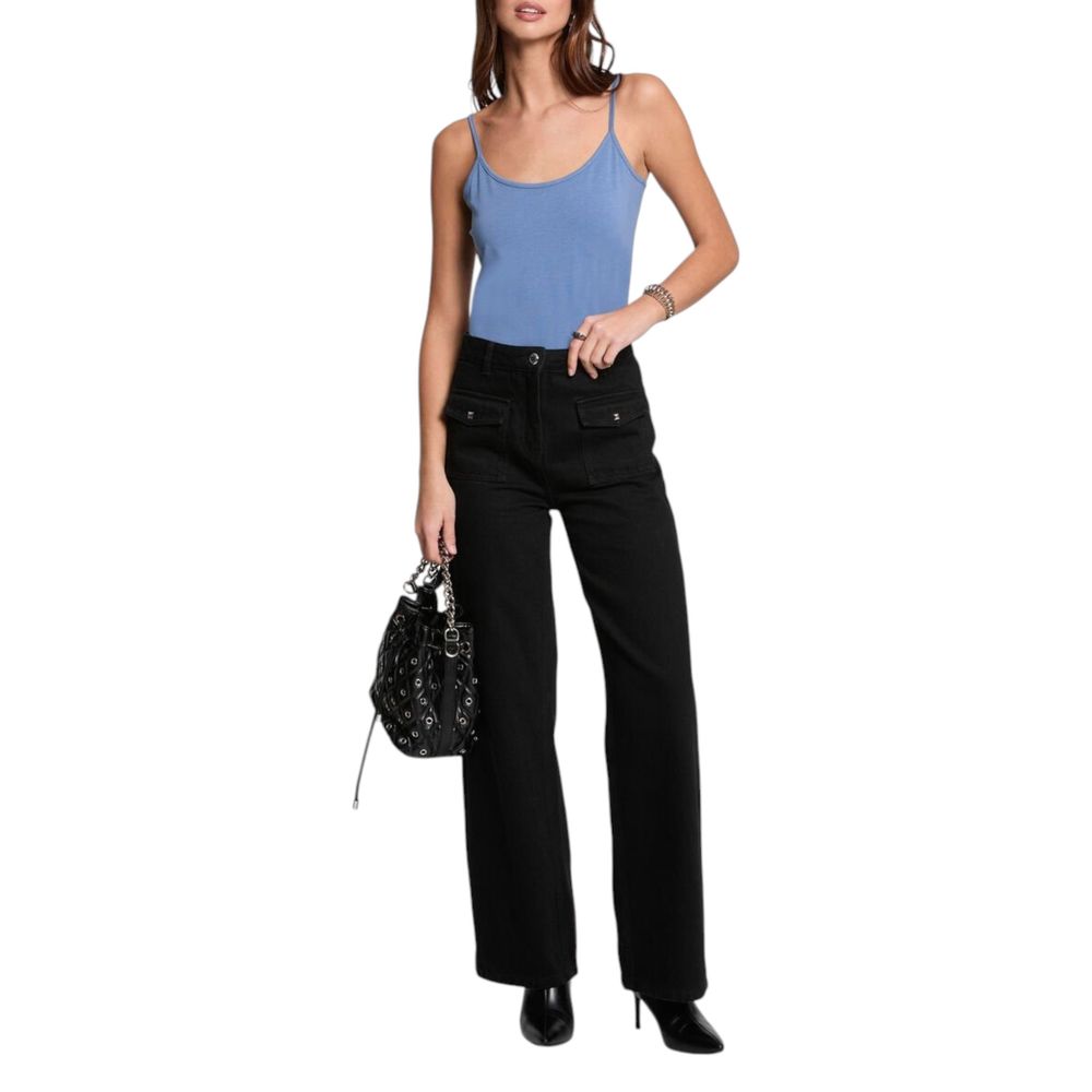Morgan De Toi Blaue Baumwoll-Tank-Tops