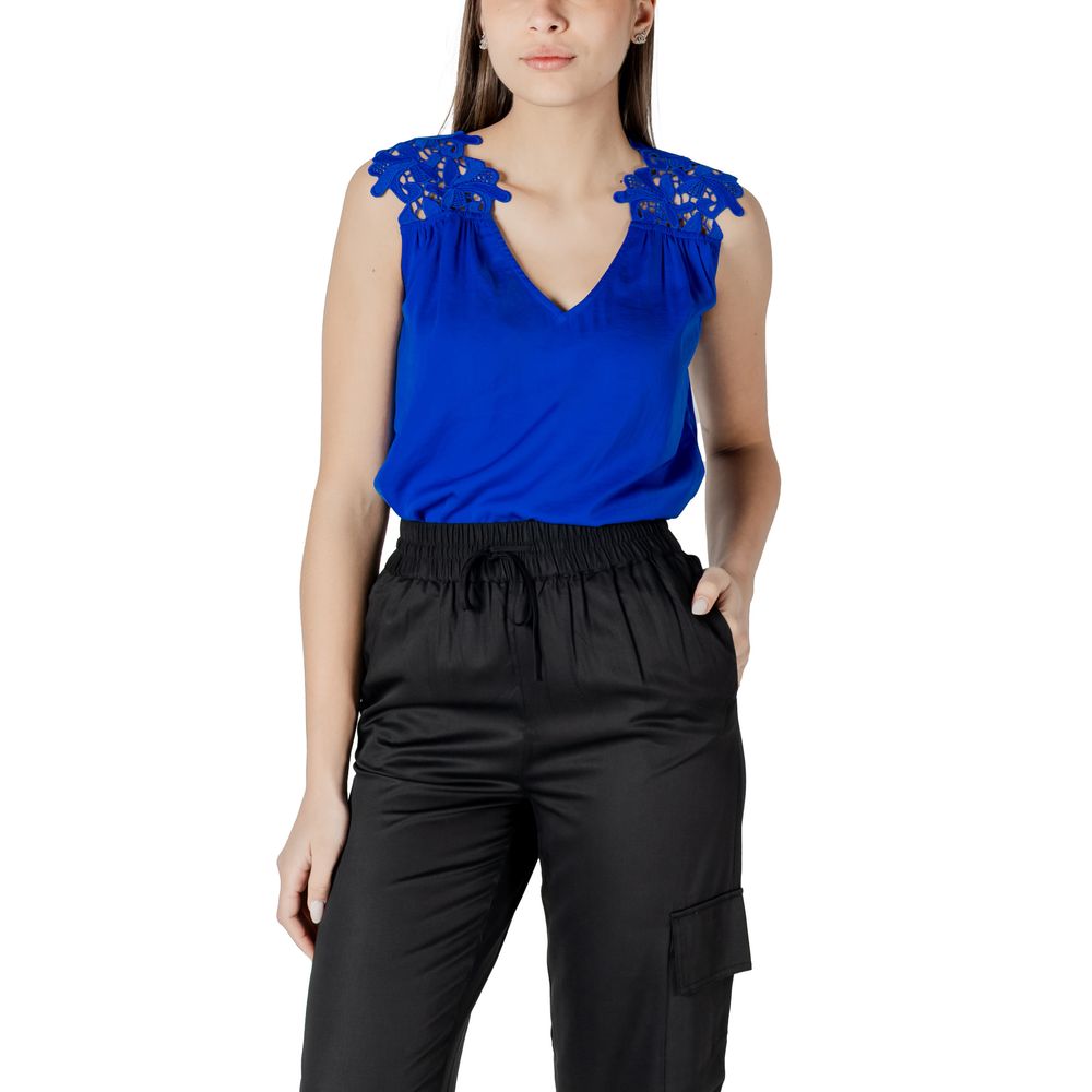 Morgan De Toi Blaue Polyester-Trägertops