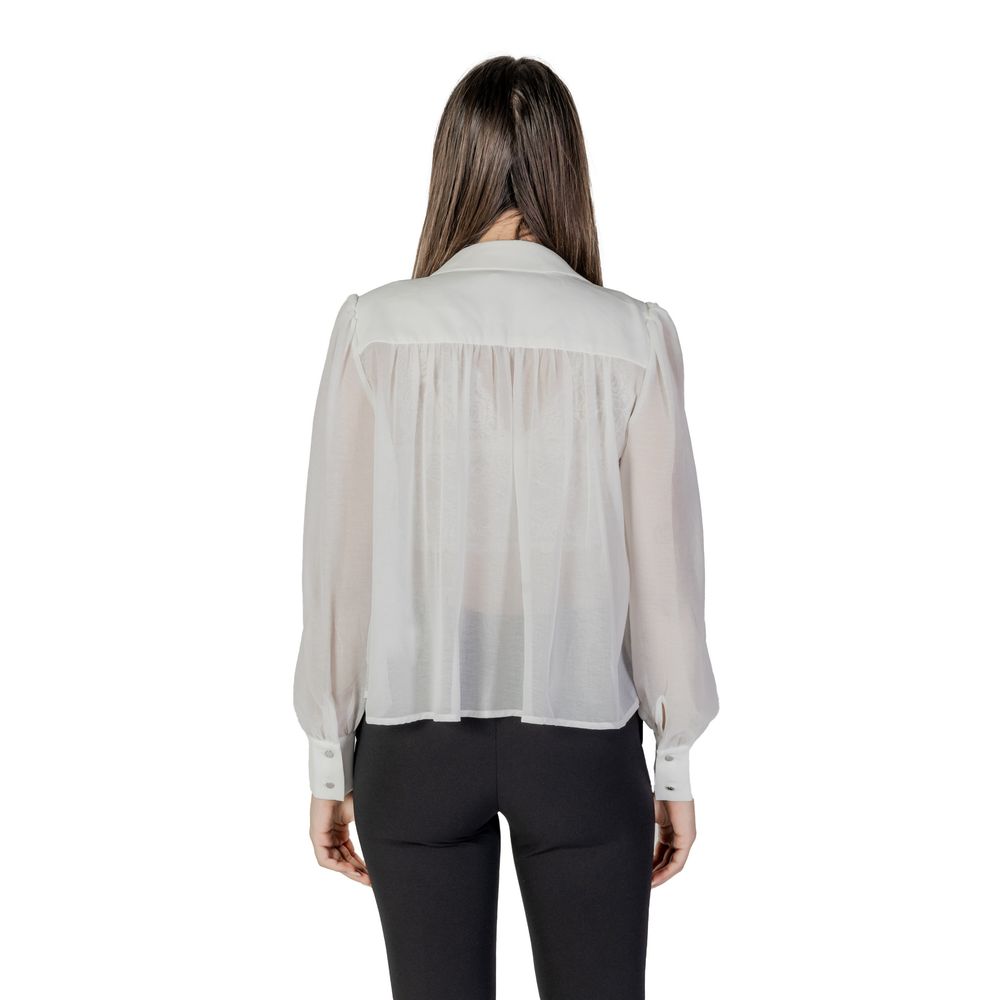 Morgan De Toi Weiße Polyester-Bluse