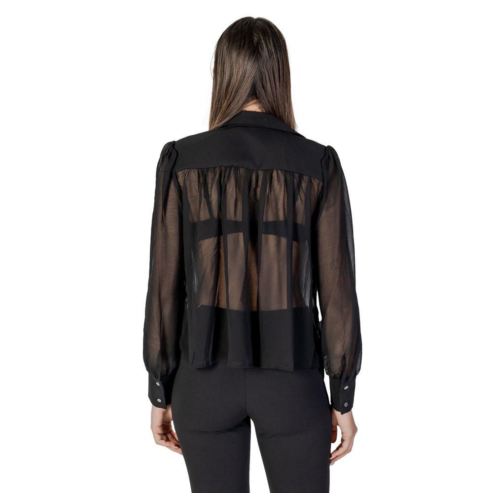 Morgan De Toi Schwarze Polyester-Bluse
