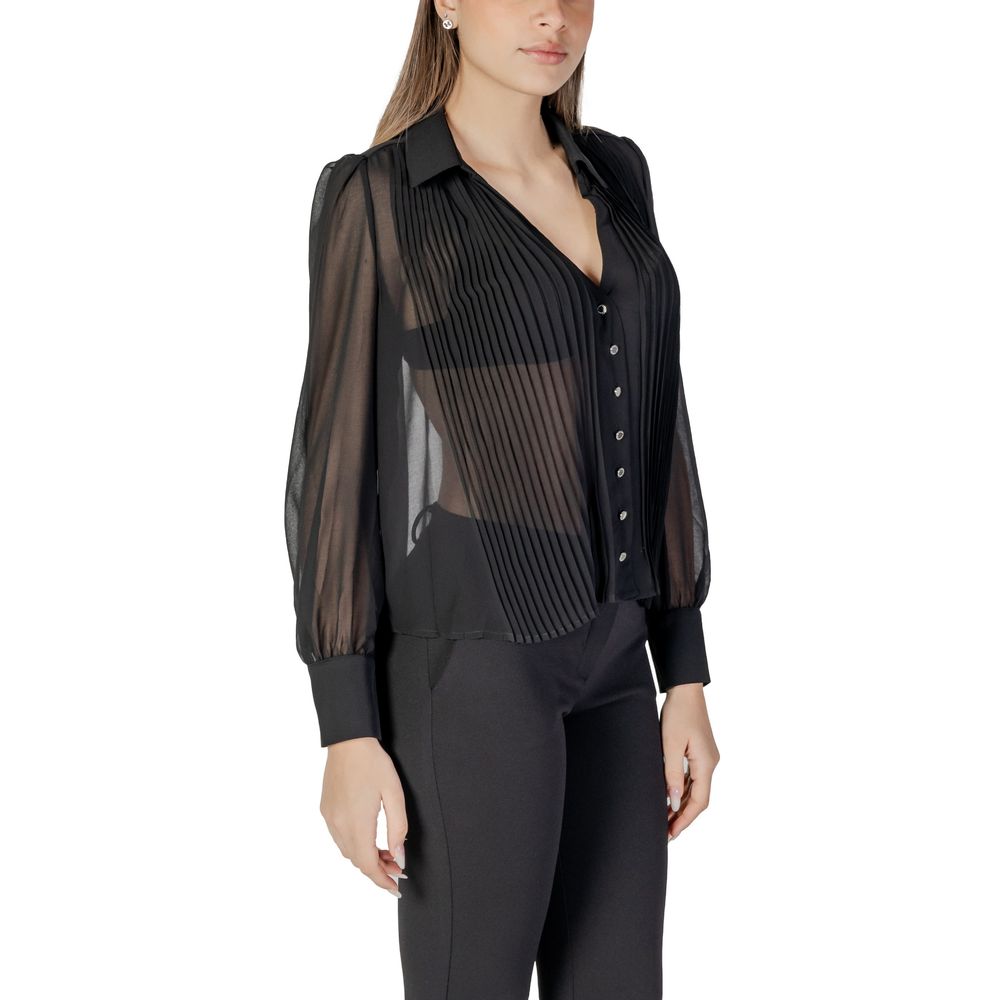 Morgan De Toi Schwarze Polyester-Bluse