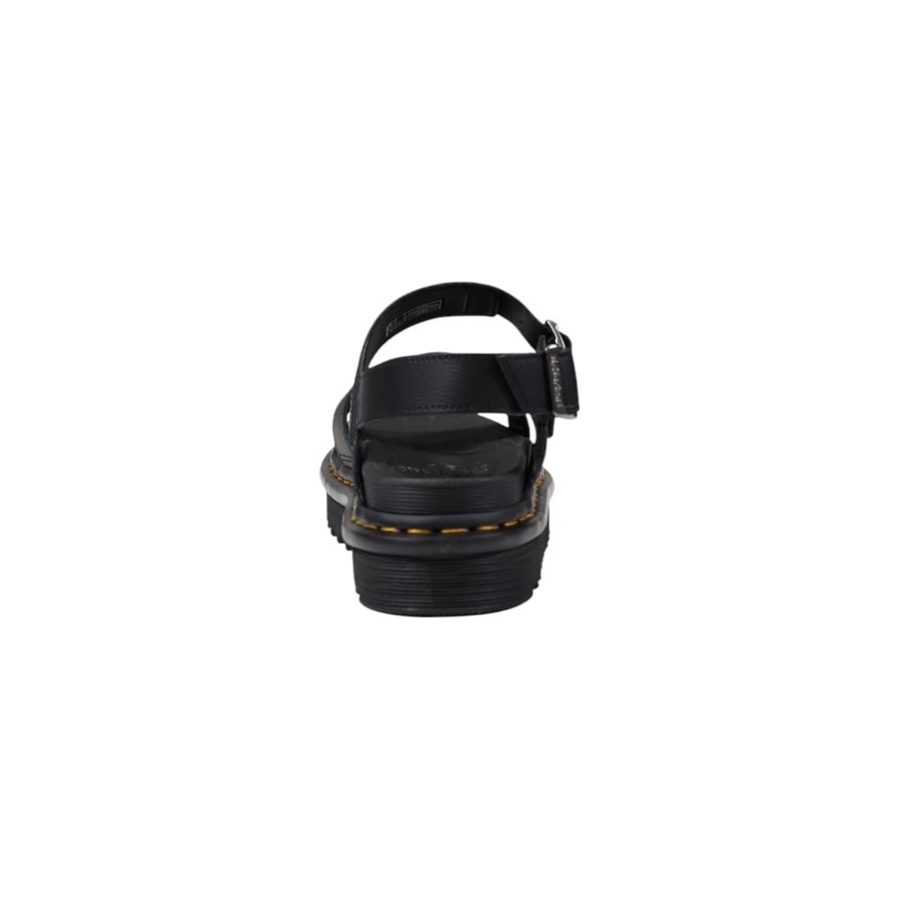 Dr. Martens Schwarze Ledersandalen