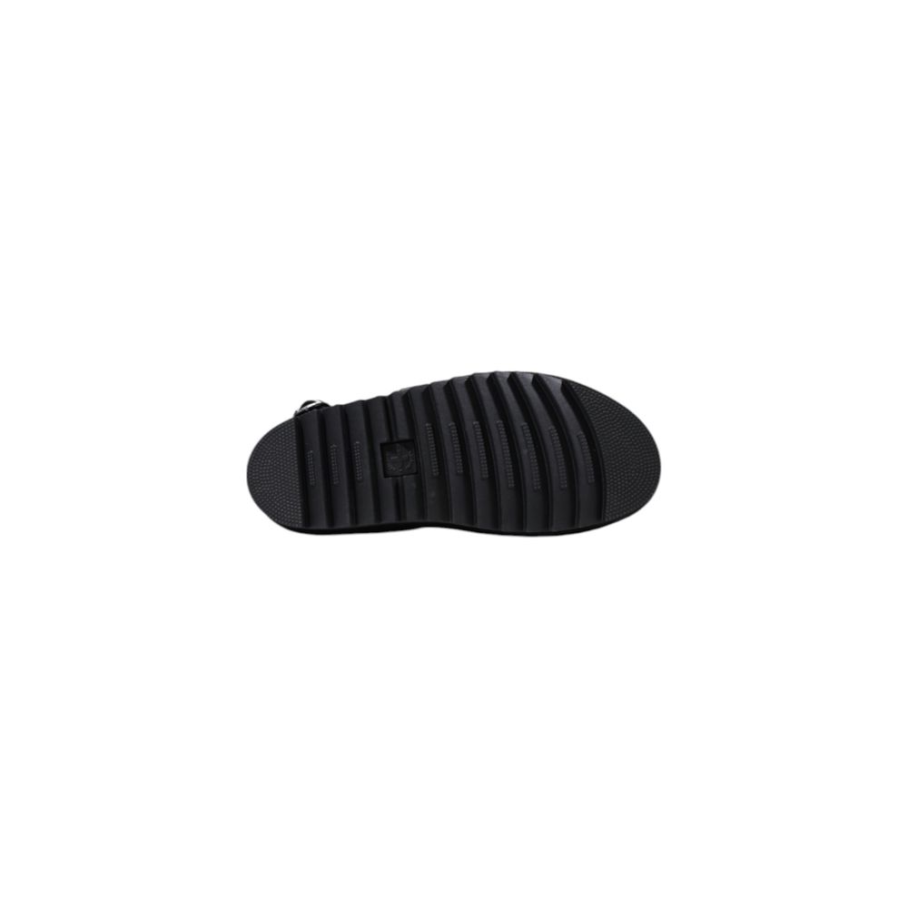 Dr. Martens Schwarze Ledersandalen