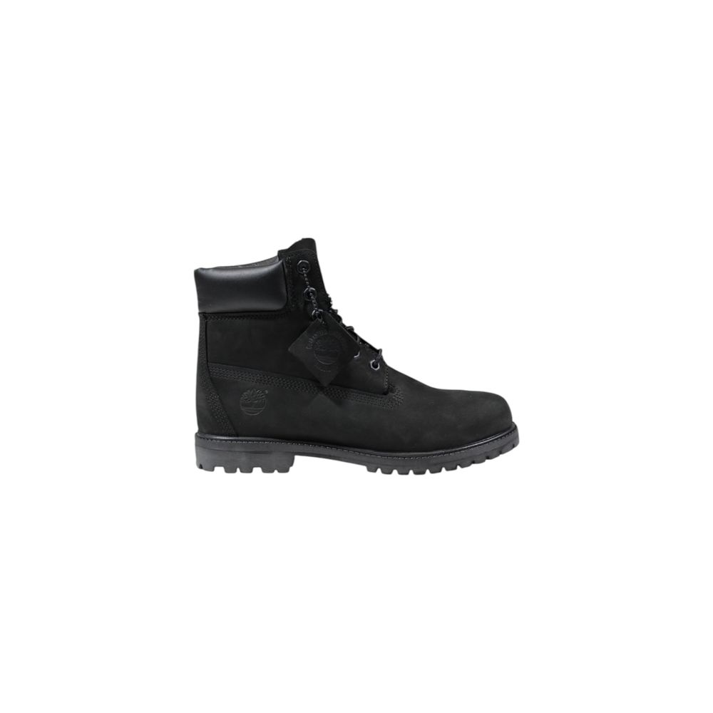 Timberland Wasserdichte Schnürstiefel aus schwarzem Leder
