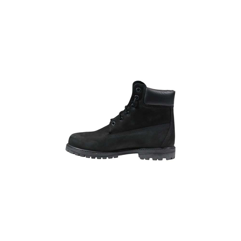 Timberland Wasserdichte Schnürstiefel aus schwarzem Leder