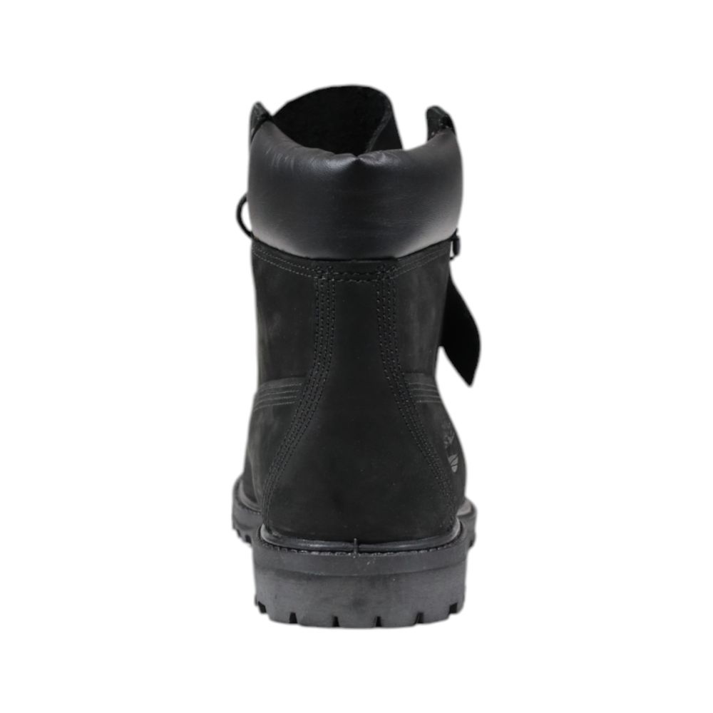 Timberland Wasserdichte Schnürstiefel aus schwarzem Leder