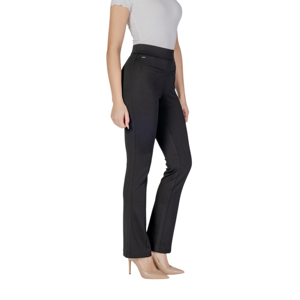 Street One Schwarze Viskose-Skinny-Hose