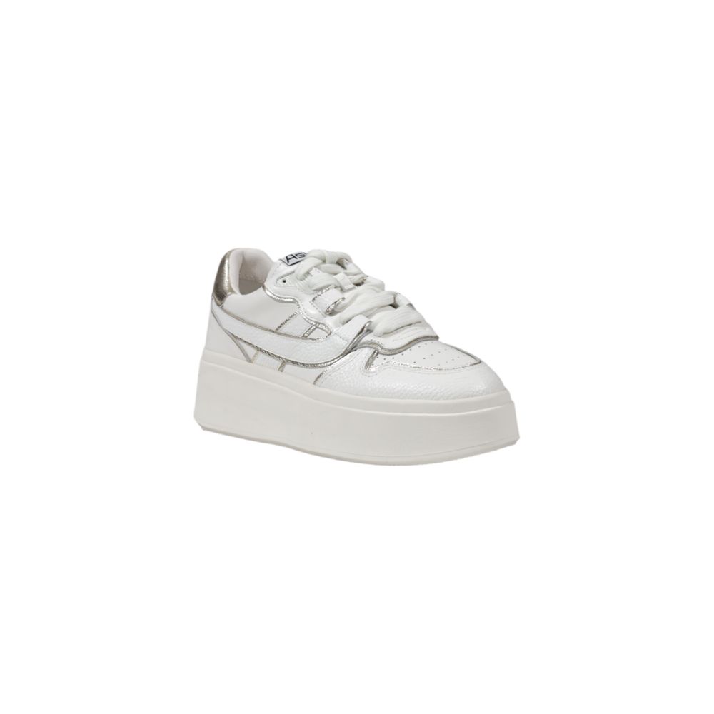 ASH Weiße Leder-Plateau-Sneaker