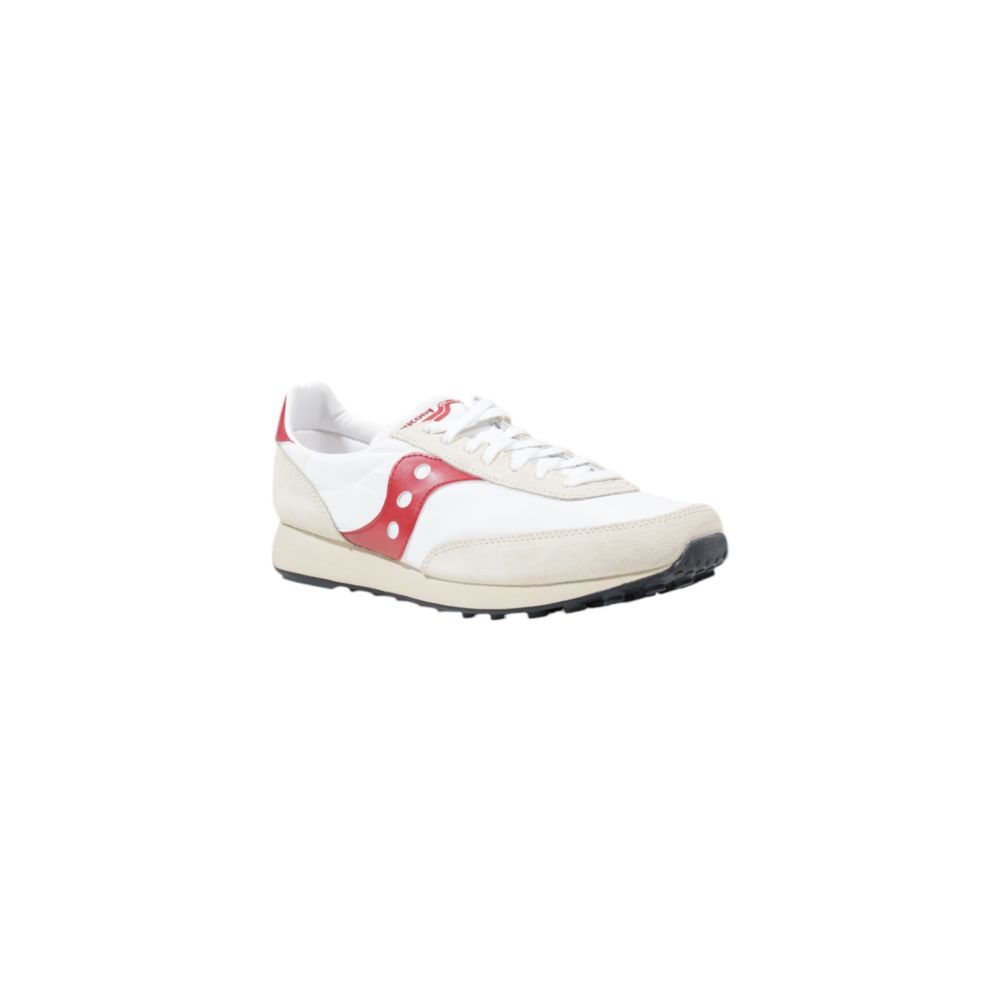 Saucony Weiße Leder-Sneaker