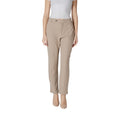 Street One Beige Viscose Trousers