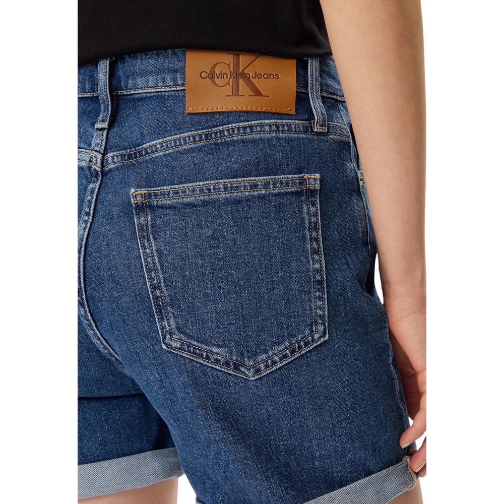 Calvin Klein Jeans Blaue Baumwollshorts