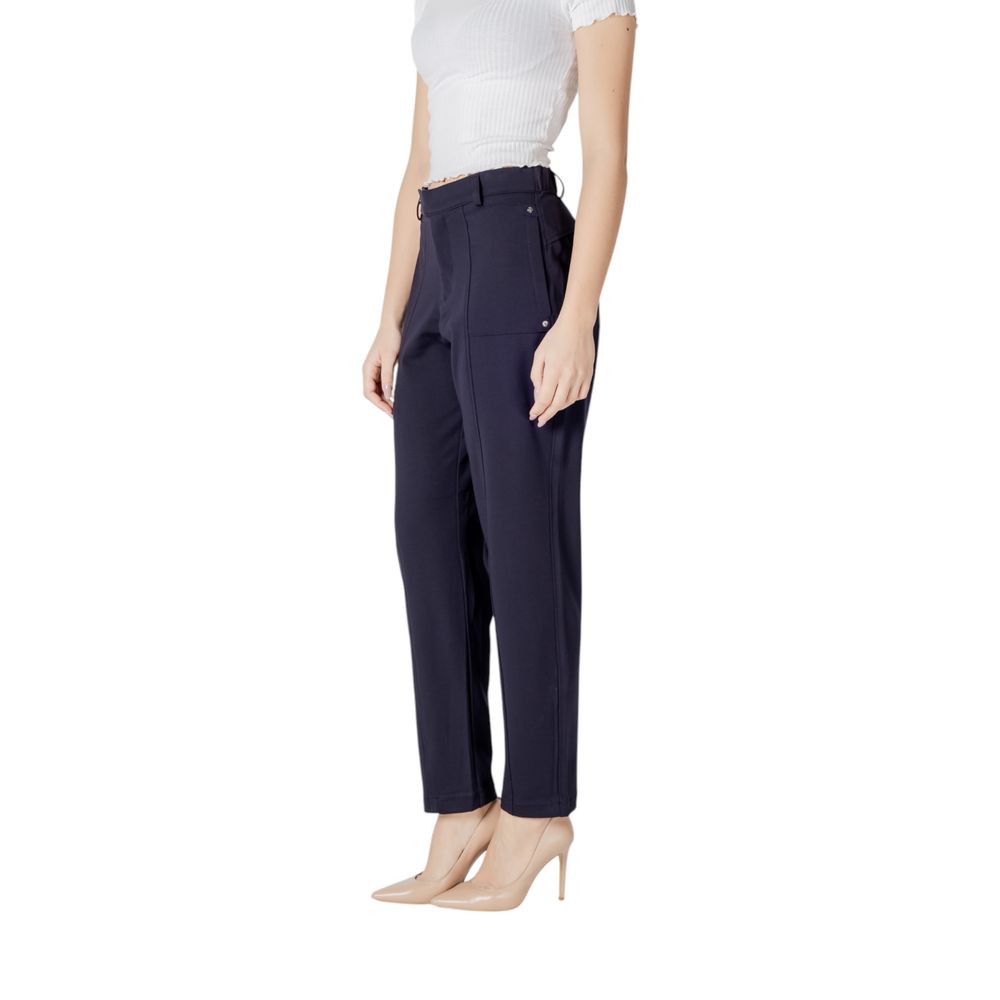 Street One Blaue Viskose-Hose