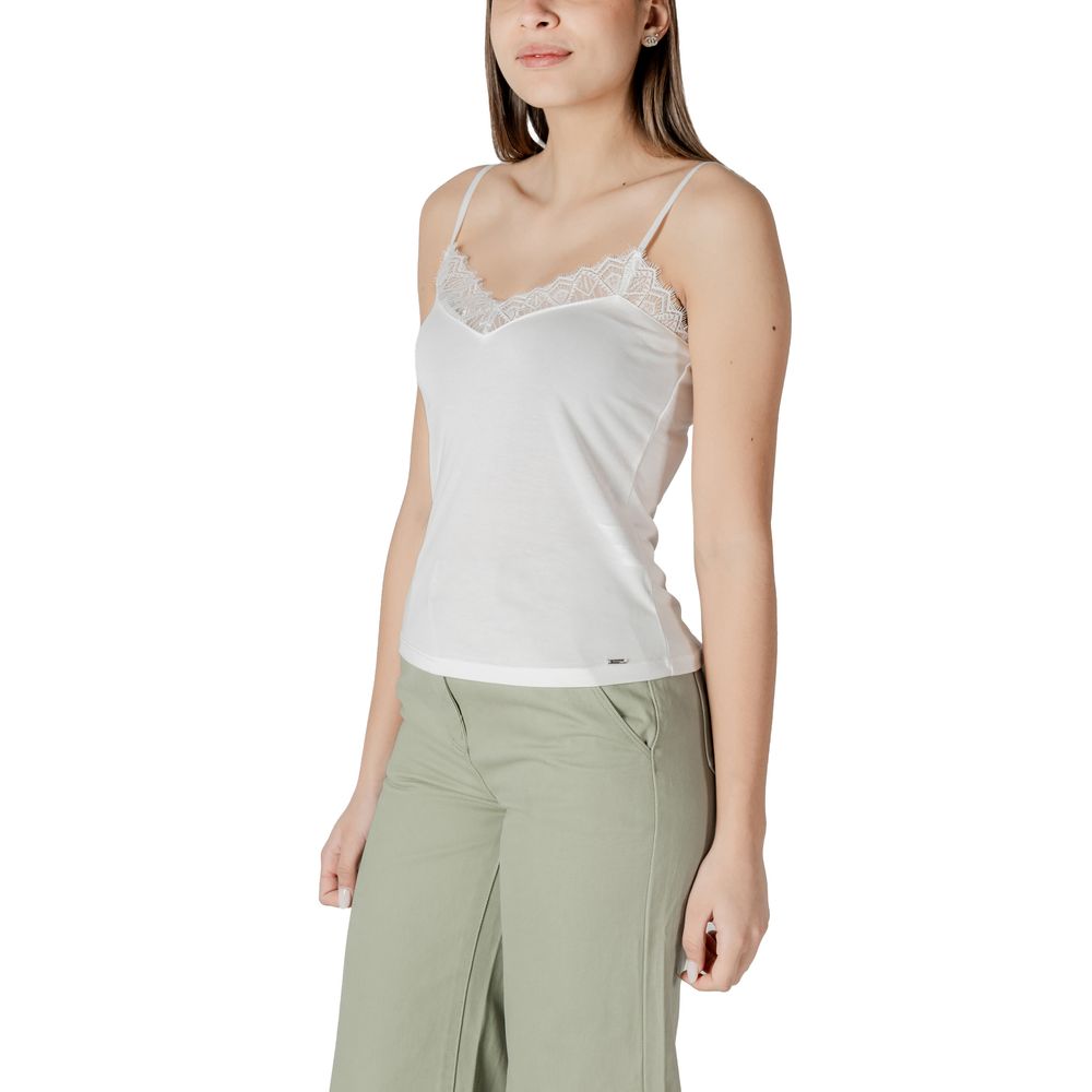 Morgan De Toi Weißes Modal-Tank-Top