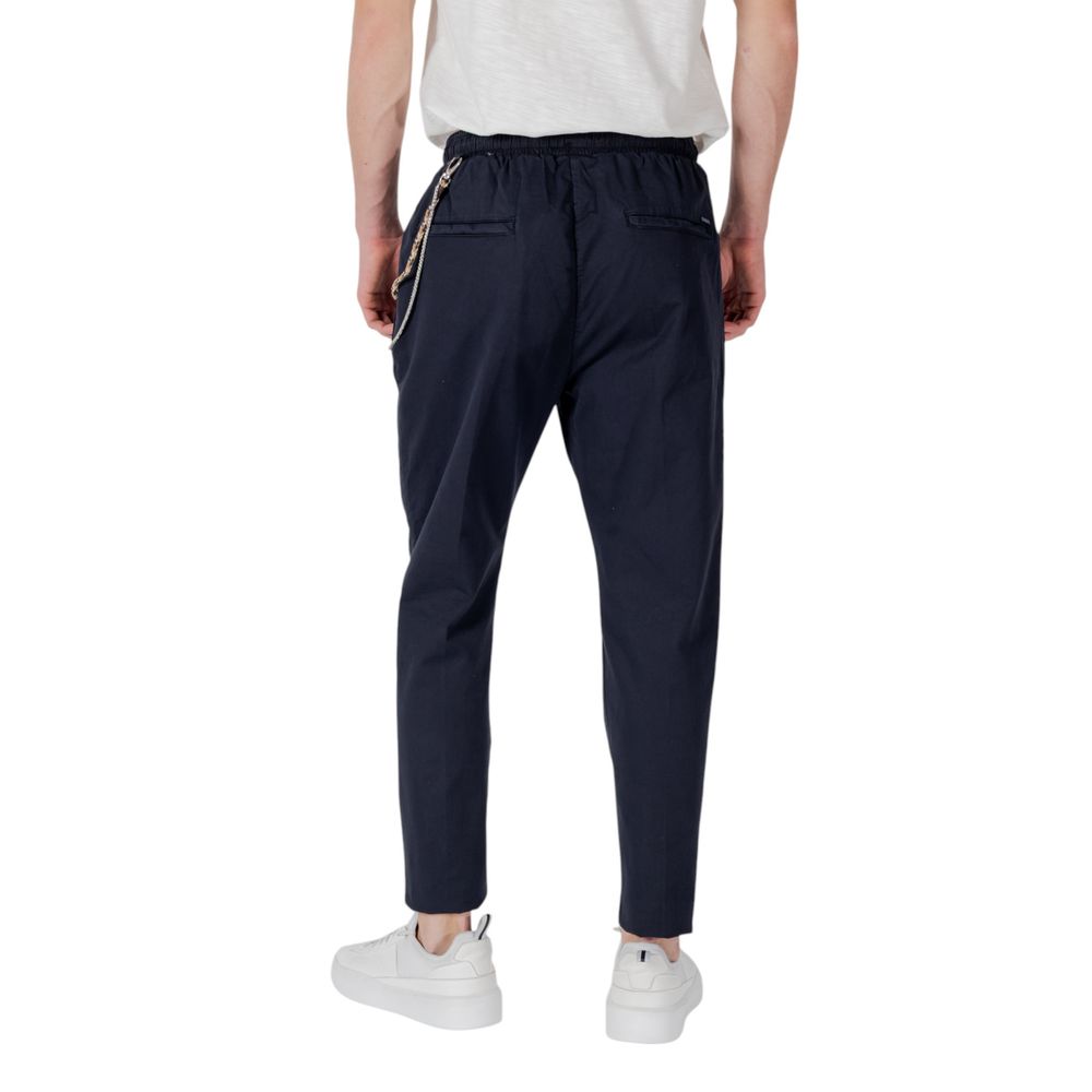 Gianni Lupo Blaue Baumwollhose