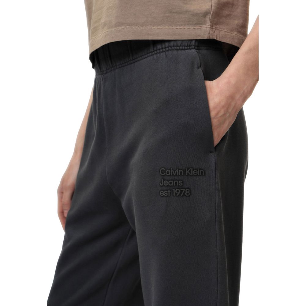 Calvin Klein Jeans Grey Cotton Jogger Workout Pants