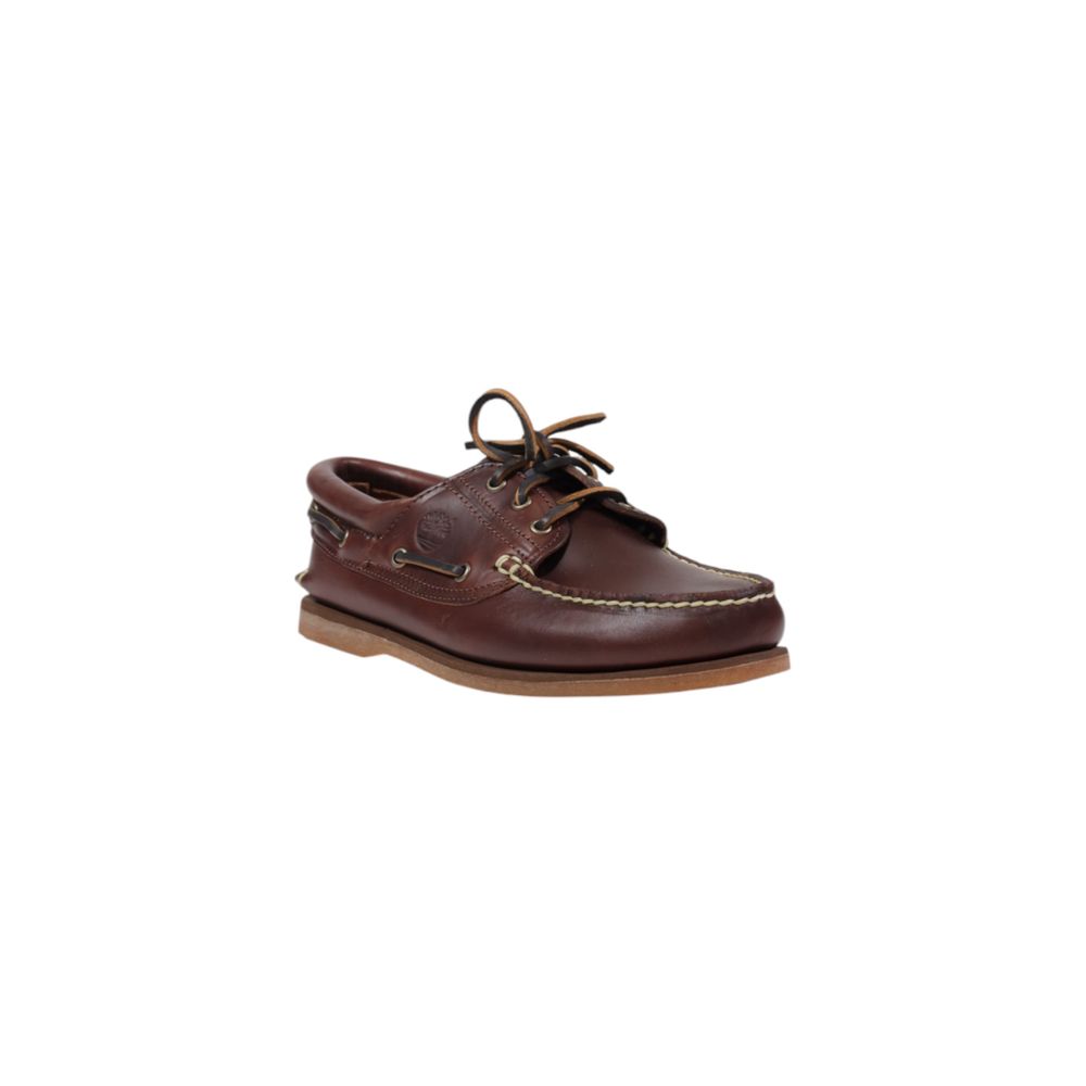 Timberland Braune Leder-Loafer zum Hineinschlüpfen