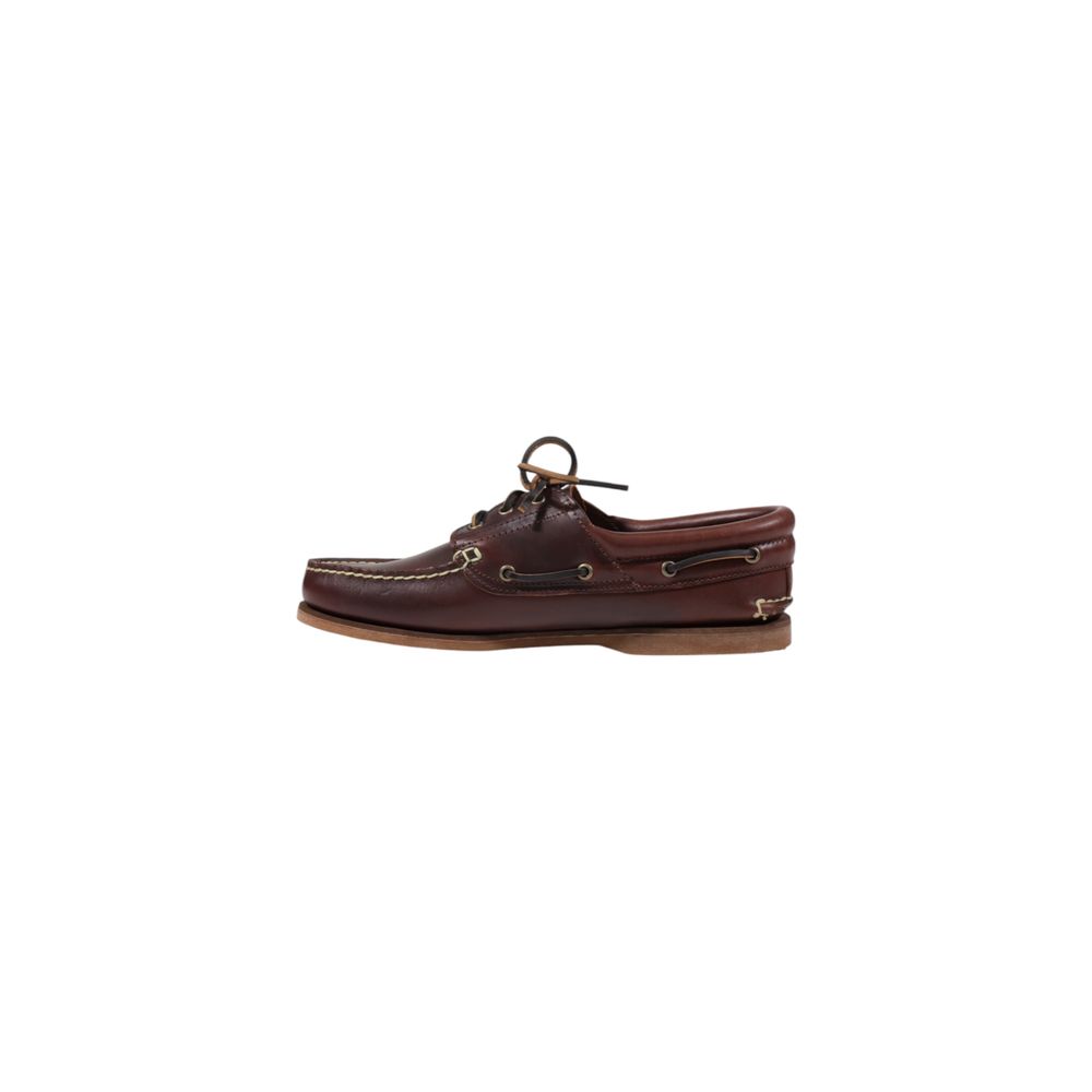 Timberland Braune Leder-Loafer zum Hineinschlüpfen