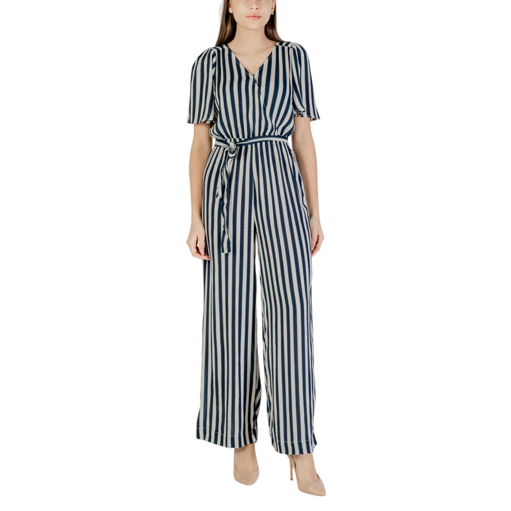 ICHI Blauer Viskose-Overall