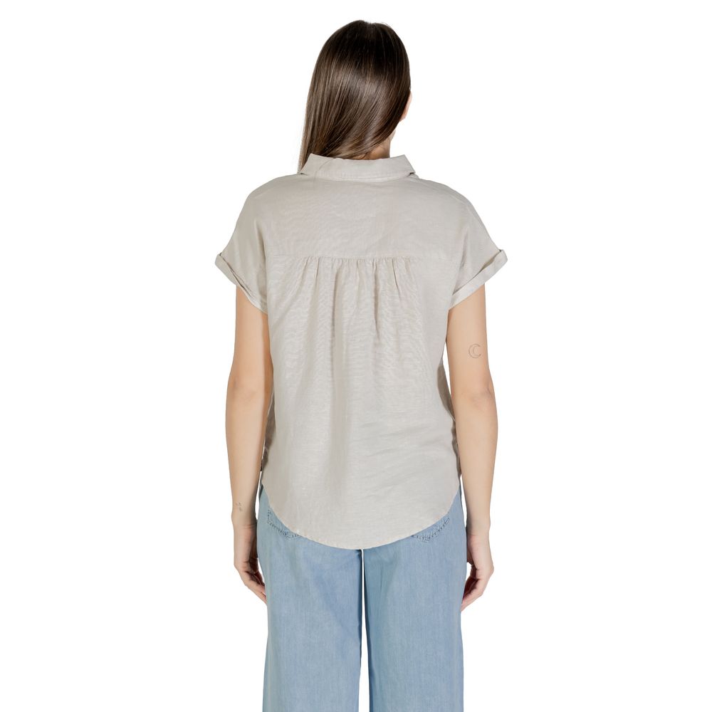 Street One Bicolor Leinenbluse