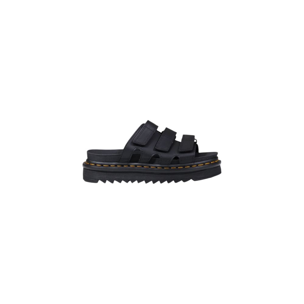 Dr. Martens Schwarze Leder-Plateau-Pumps