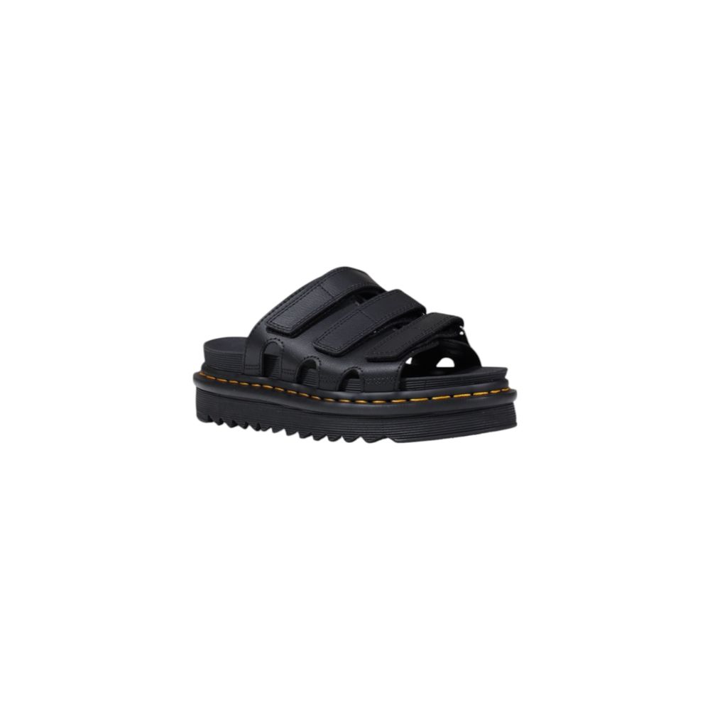 Dr. Martens Schwarze Leder-Plateau-Pumps