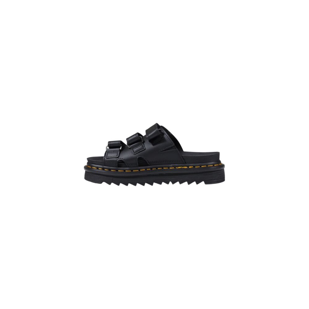 Dr. Martens Schwarze Leder-Plateau-Pumps