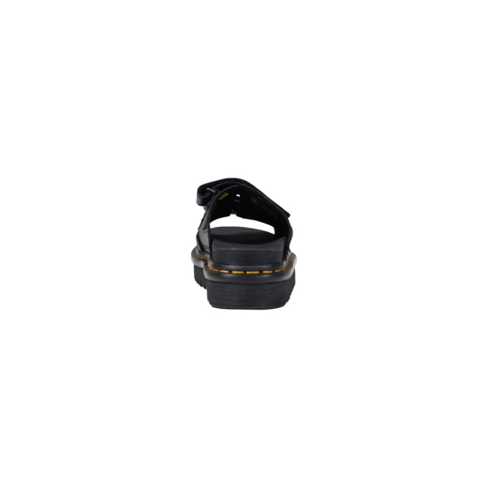 Dr. Martens Schwarze Leder-Plateau-Pumps