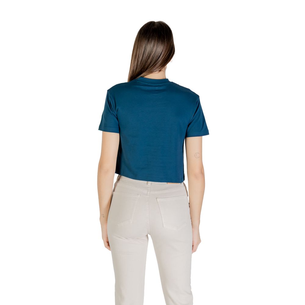 Guess Active Schwarzes T-Shirt aus Baumwolle