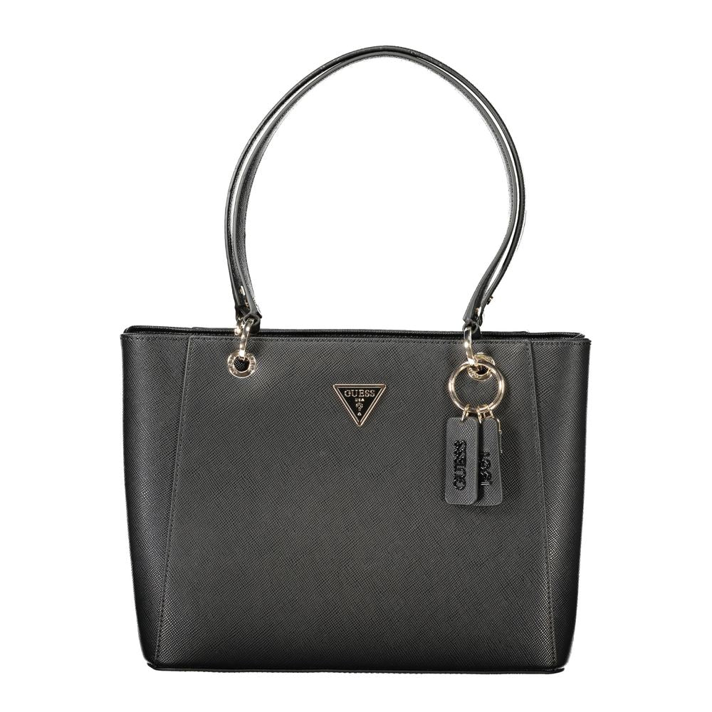 Guess Jeans Black Polyethylene Women's Handbag