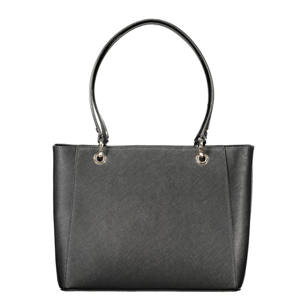 Guess Jeans Black Polyethylene Women's Handbag