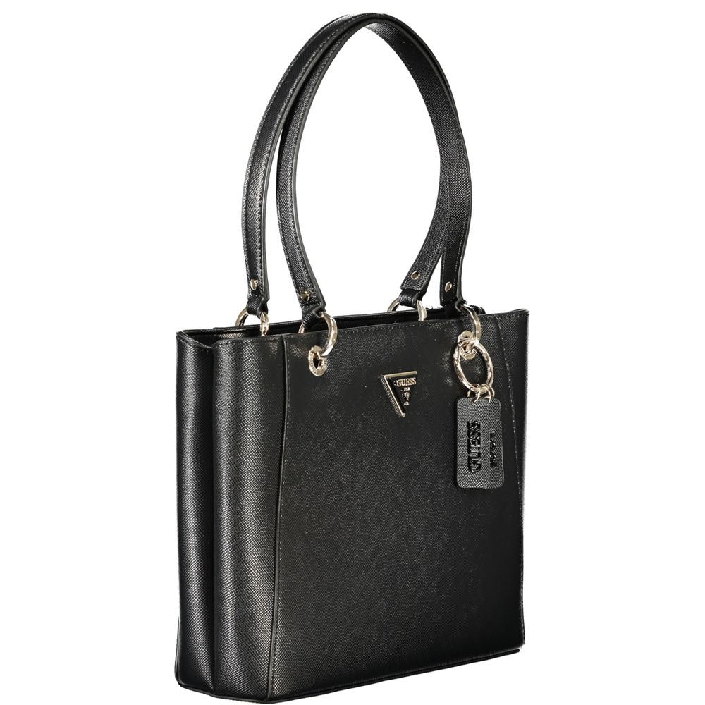 Guess Jeans Black Polyethylene Women's Handbag