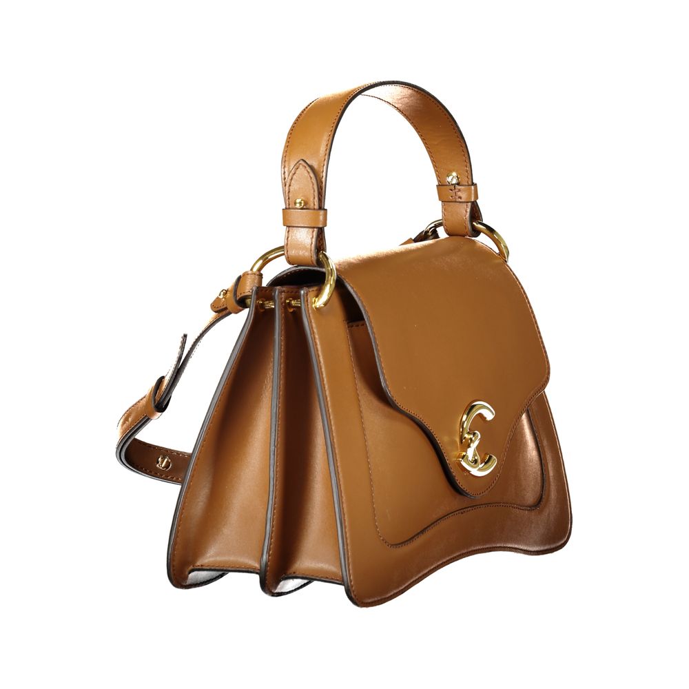 Coccinelle Damenhandtasche aus Marrone-Leder