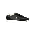 Calvin Klein Men's Black Recycled Polyester Sneakers