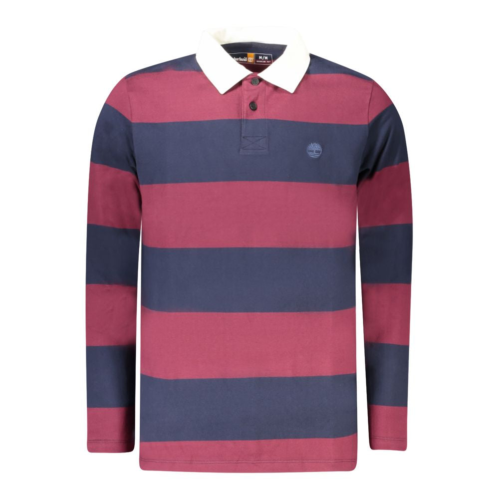 Timberland Rotes Baumwoll-Poloshirt für Herren