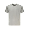 Pepe Jeans Graues Bio-Baumwoll-T-Shirt für Männer